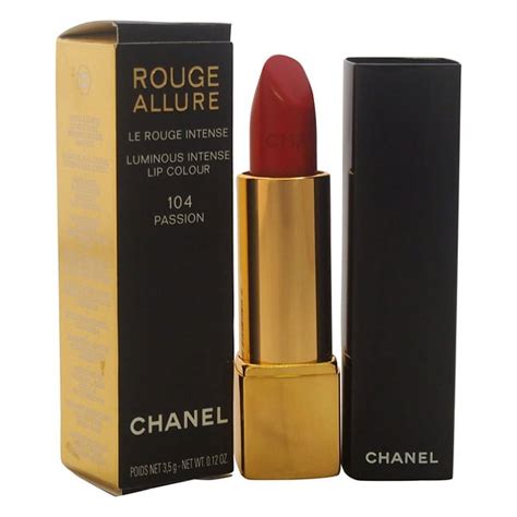 chanel 104 passion red spehora|ROUGE ALLURE Luminous intense lip colour 104 .